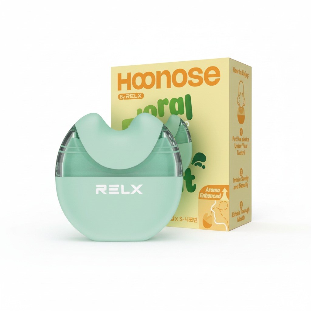 【 W倉 】RELX-HooNose 韓式鼻吸一次性